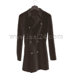 double-breasted overcoat