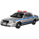 police car