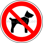 pets prohibited