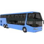 double-decker long-distance bus